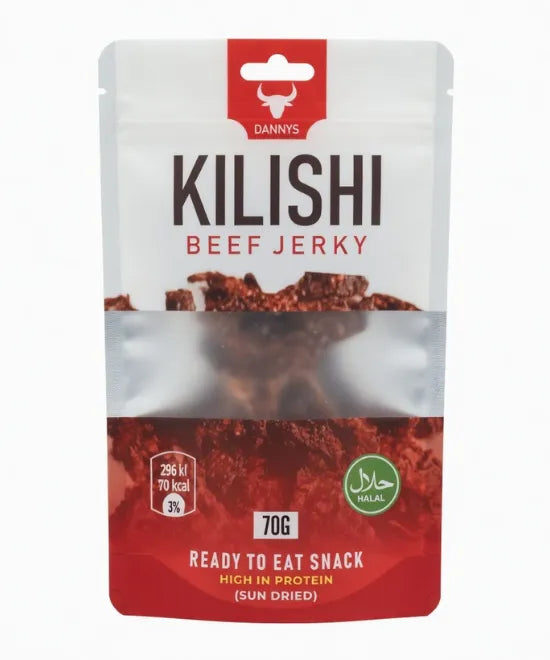 Kilishi Beef Jerky – Dannys 70g